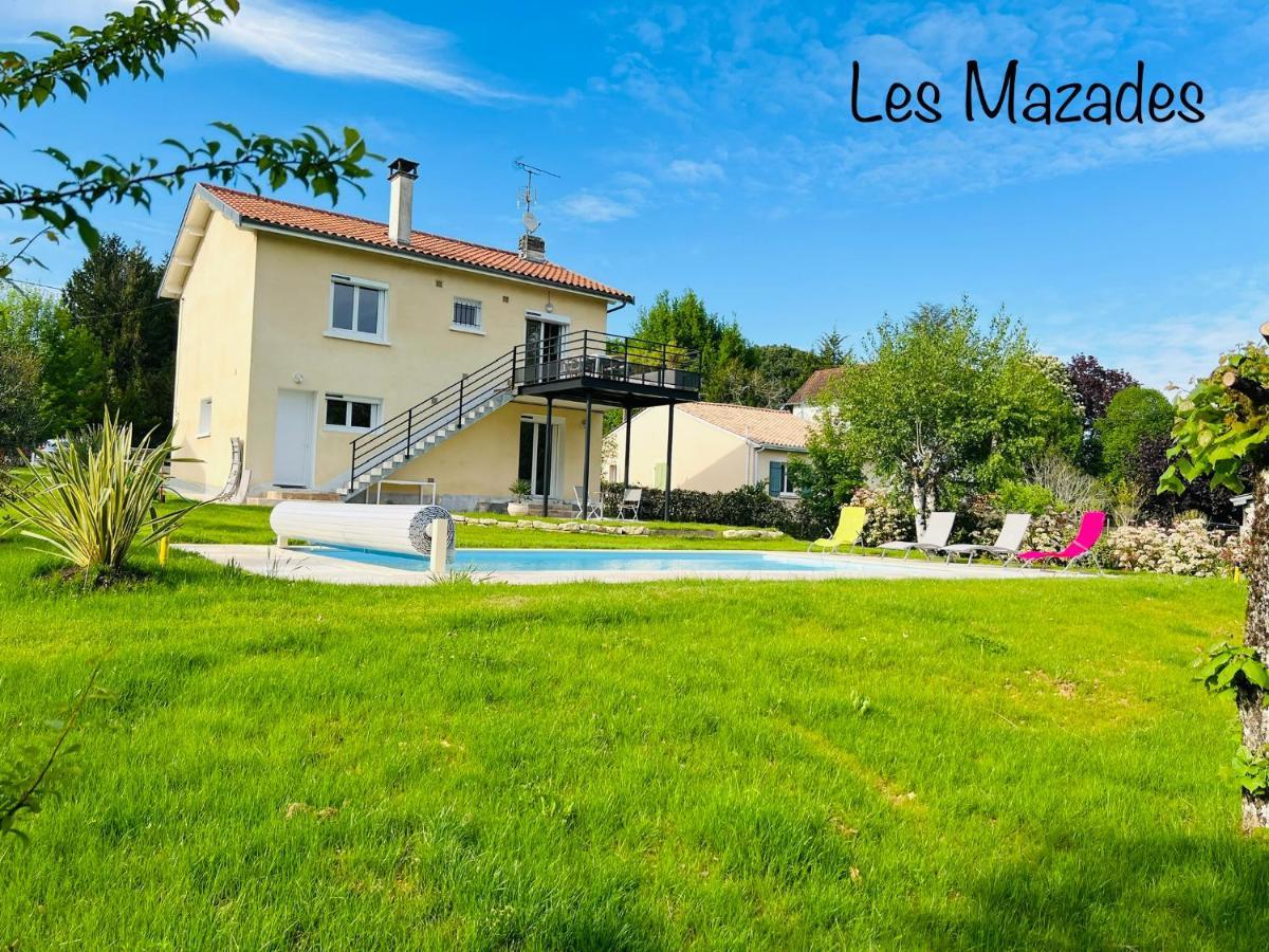 Les Mazades A 10 Min De Perigueux Avec Piscine Chauffee, Meuble De Tourisme Classe 3 Etoiles Annesse-et-Beaulieu Exterior photo